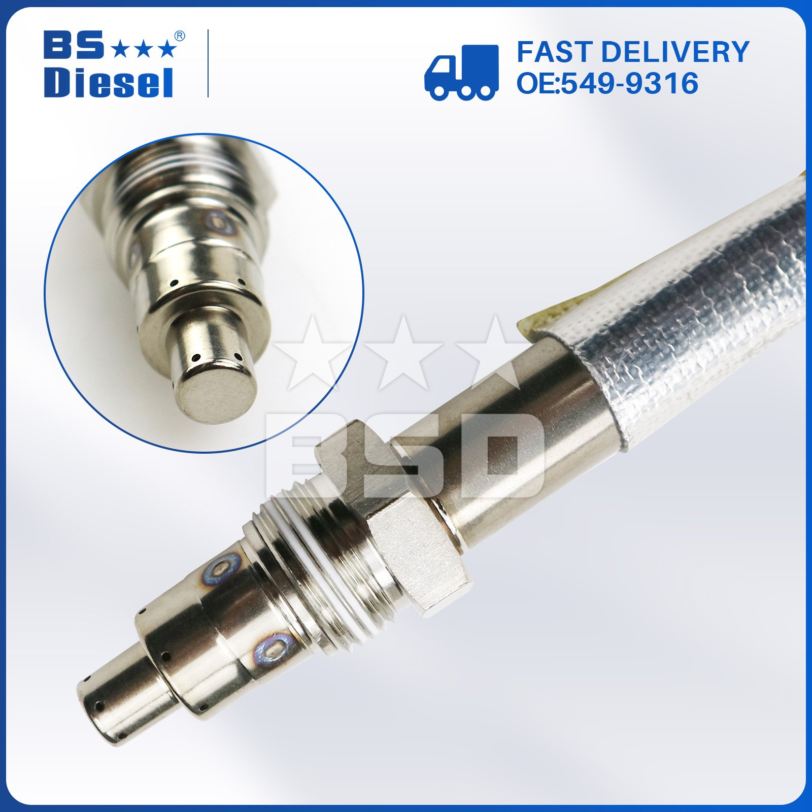 Auto Spare Parts 12V Nox Sensor 5499316 Nitrogen Oxide Sensor 549-9316 for CAT CT13 CT680 CT681 CT660 Engine