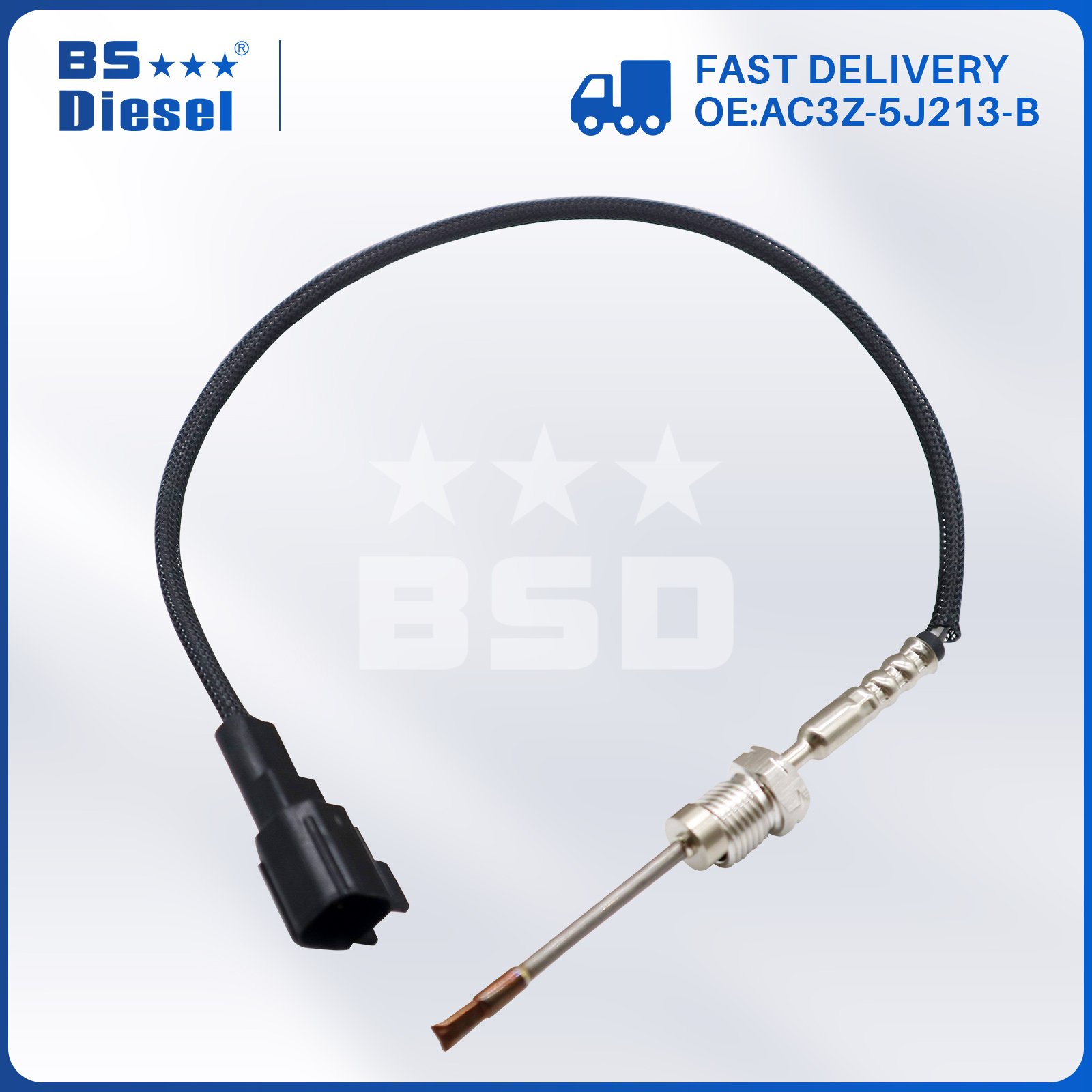 Hot Sale Car Sensors Exhaust Gas Temperature Sensor AC3Z-5J213-B EGT Sensor AC3Z5J213B for FORD F250 F350 Super Duty