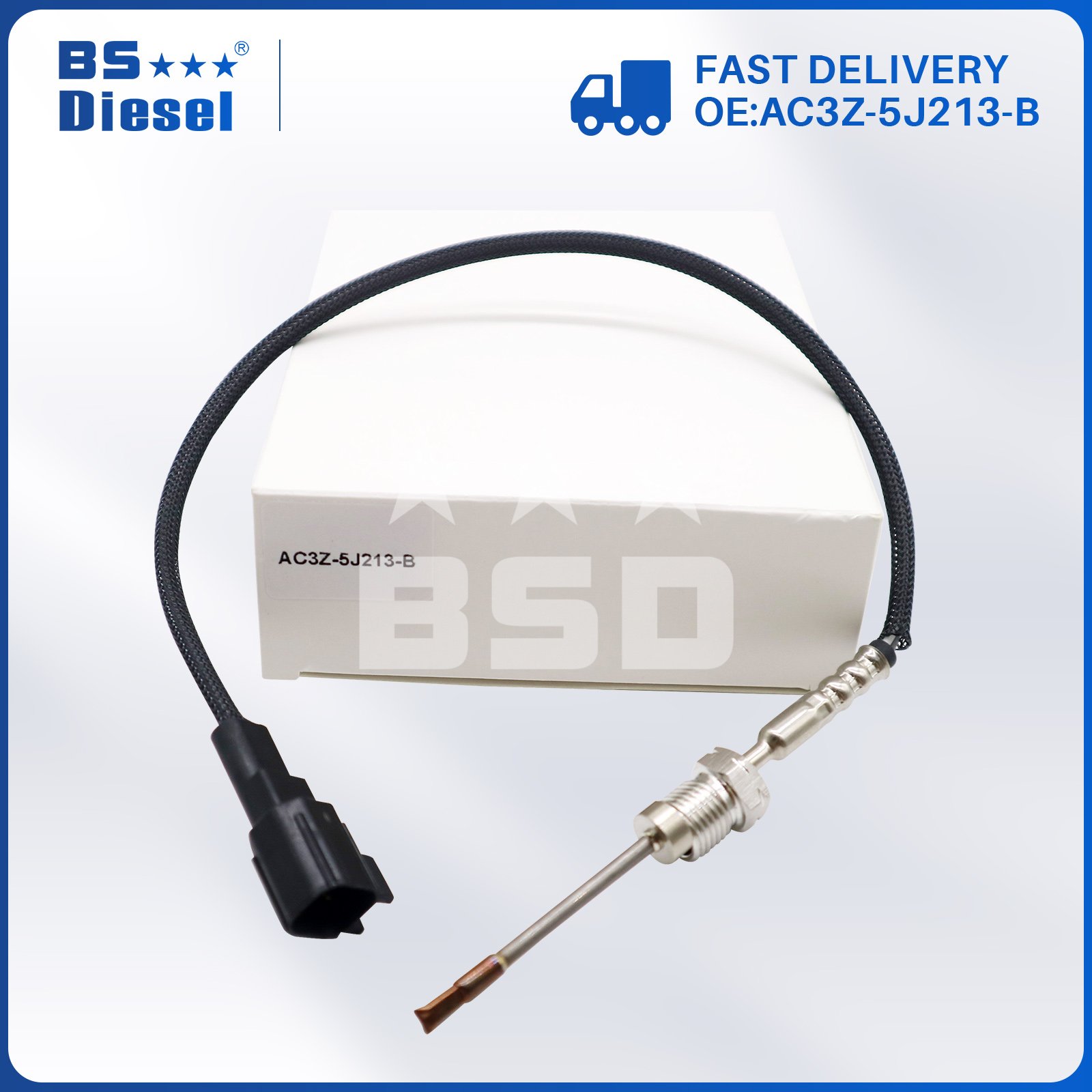 Hot Sale Car Sensors Exhaust Gas Temperature Sensor AC3Z-5J213-B EGT Sensor AC3Z5J213B for FORD F250 F350 Super Duty