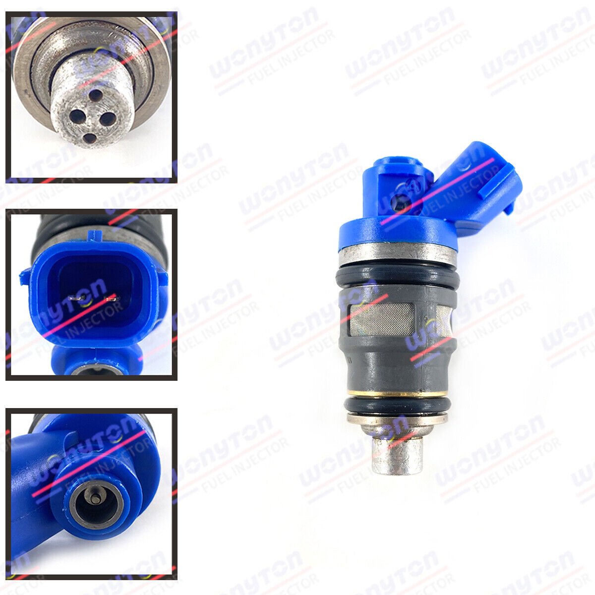 High Performance OE 4Pcs Fuel Injectors 23250-76010 for Toyota Previa Estima 2.4L 2TZFE 1991-97 New Condition High Gasoline