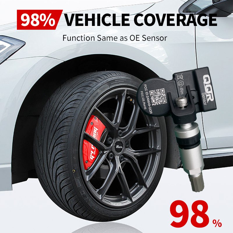 Tire Pressure Sensor Tool 433-315mhz Tpms Sensor Programmable Universal Tpms Sensor for All Cars Programming Universal Tpms