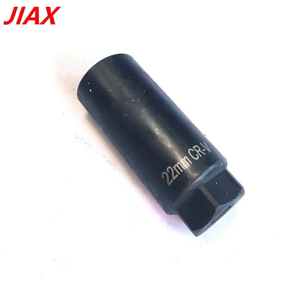 Black 7/8 22mm Oxygen Sensor Socket 3/8 Drive Auto Removal Hand Tool Wrench