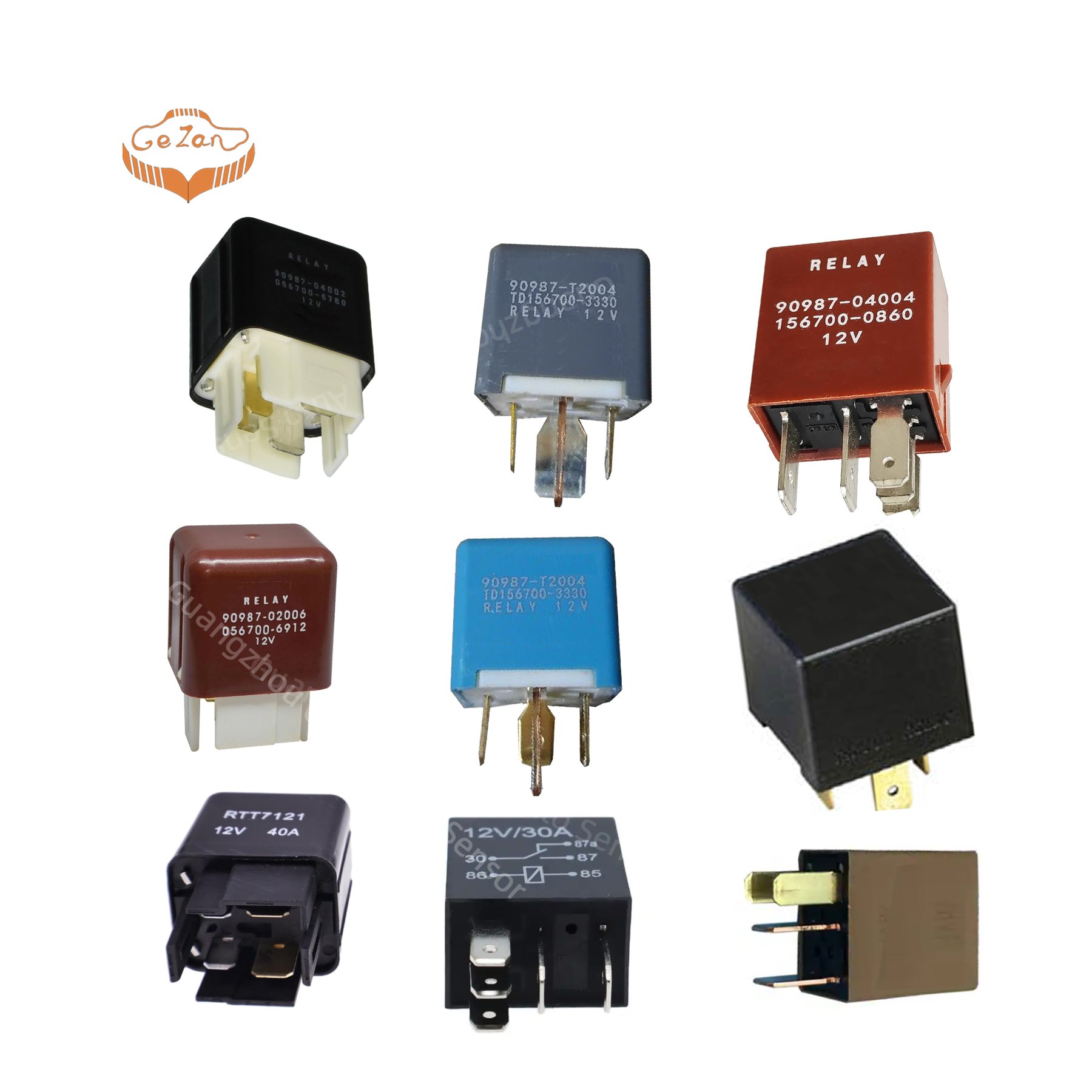 Wholesale Auto Car Relay 12V 90987-T2002 90987T2002 for Toyota
