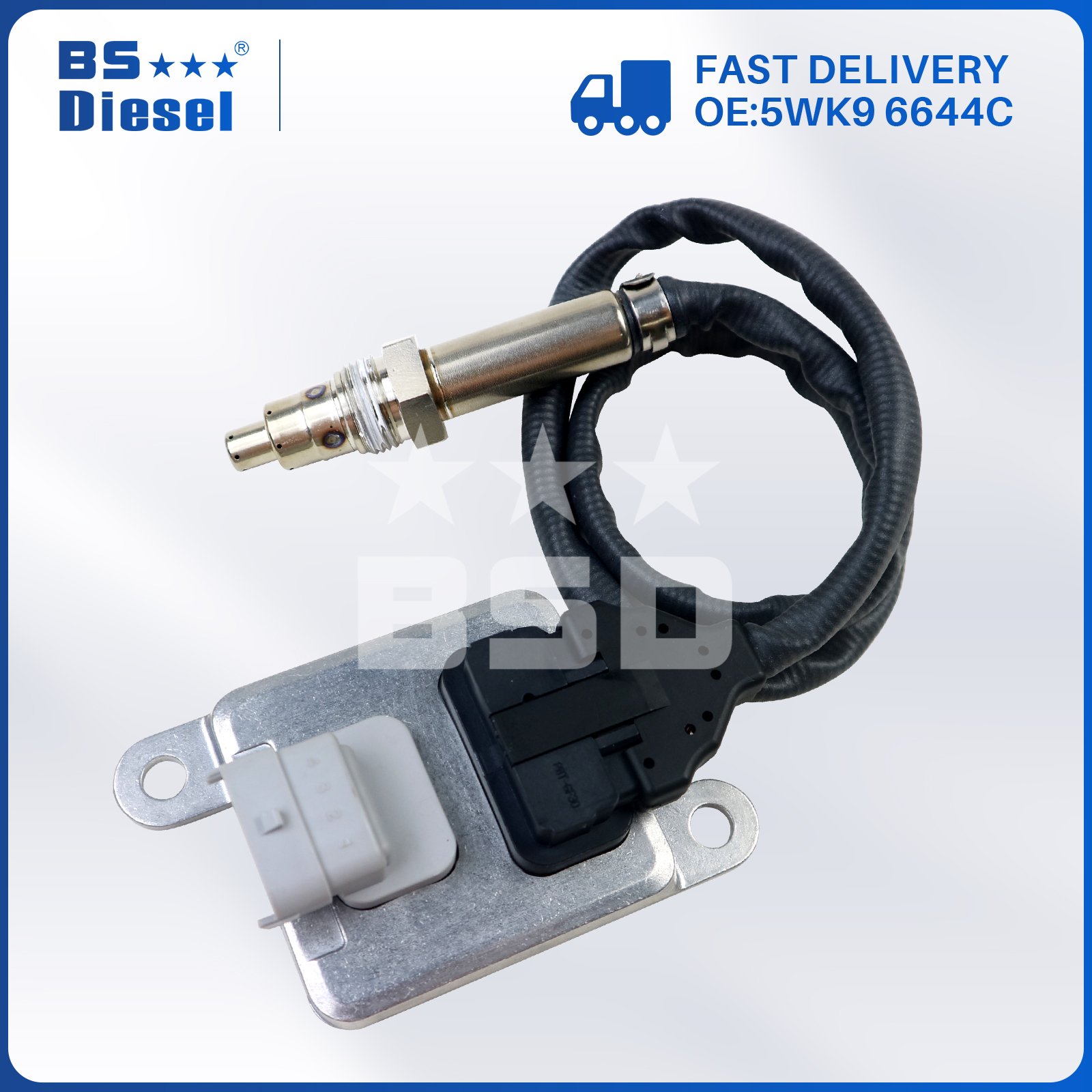 Nox Sensor 5WK9 6644C Auto Sensors Nitrogen Oxygen Sensor 5WK96644C 21567764 for Volvo Truck