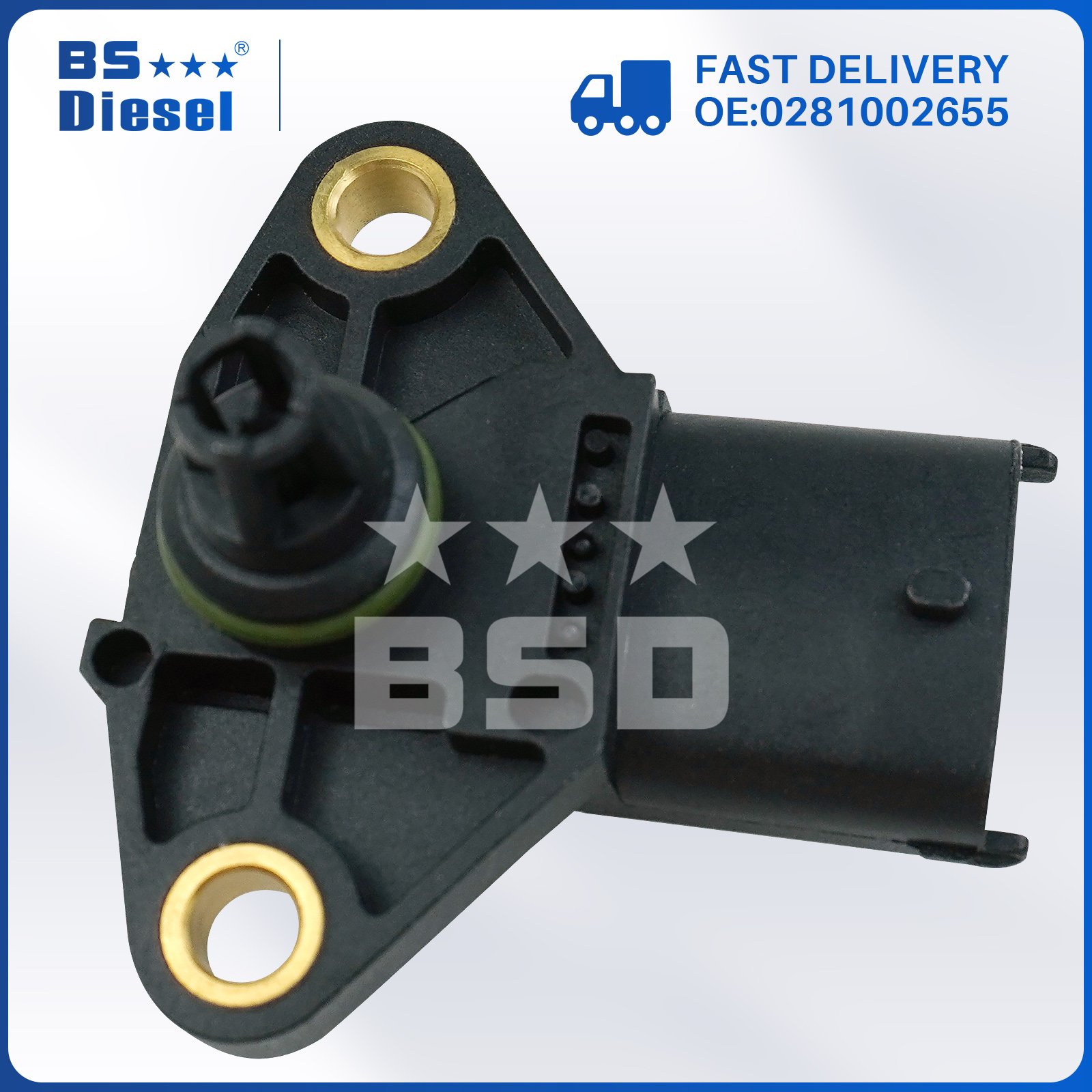 MAP Sensor Intake Air Mainifold Absolute Pressure Sensor 1697325 0281002655 for Man TGA TGL TGX TGS TGM