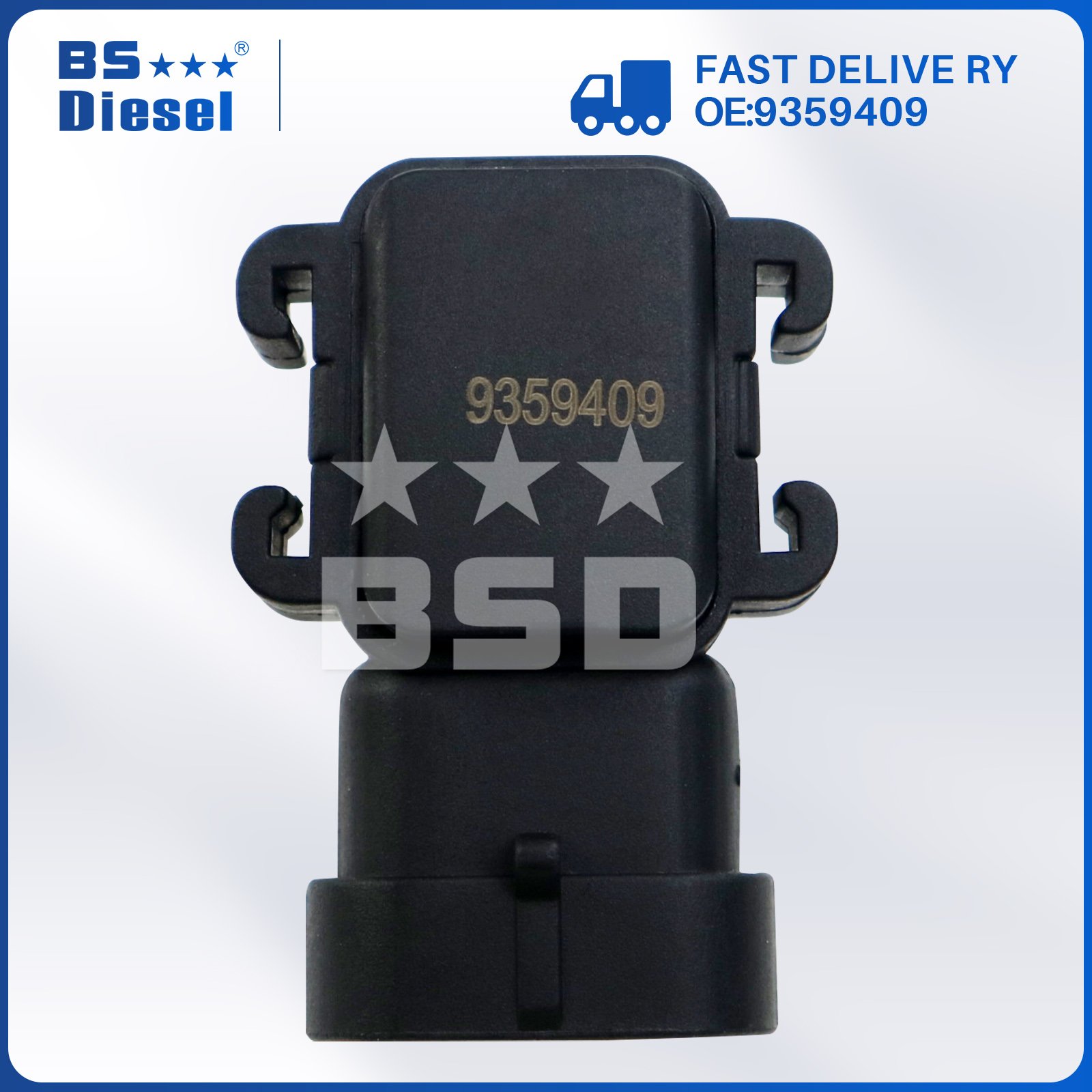Auto Sensors Manifold Absolute Pressure Sensor 16187556 MAP Sensor 9359409 for Chevrolet Cadillac Buick