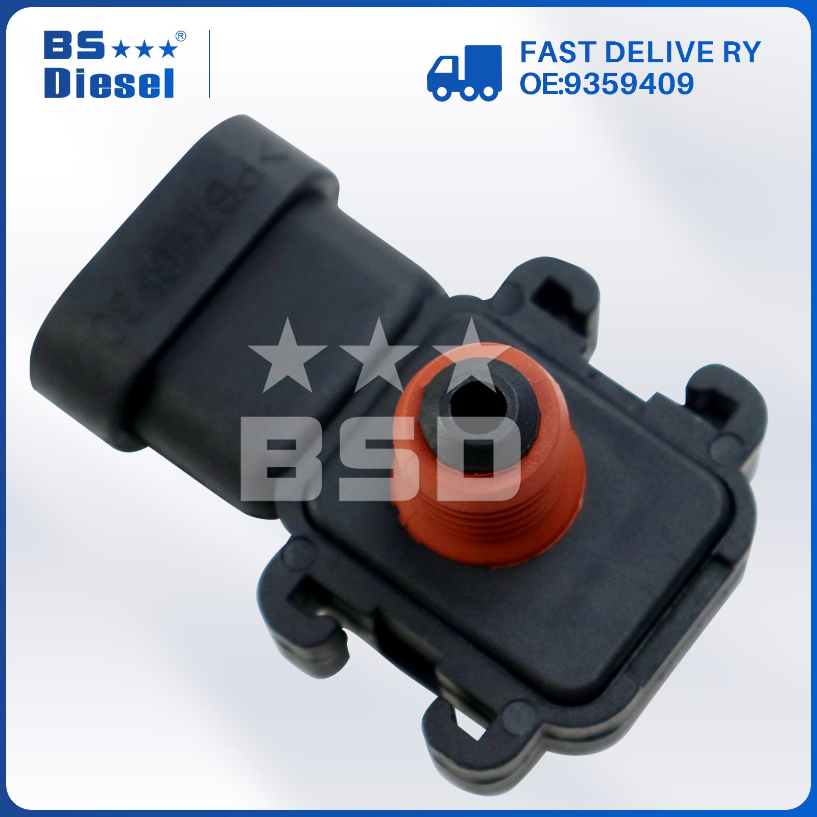 Auto Sensors Manifold Absolute Pressure Sensor 16187556 MAP Sensor 9359409 for Chevrolet Cadillac Buick