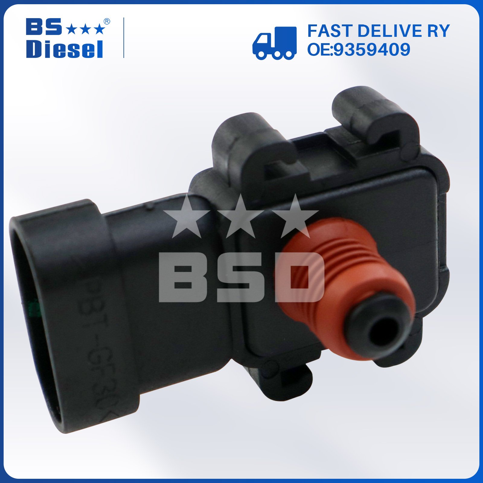 Auto Sensors Manifold Absolute Pressure Sensor 16187556 MAP Sensor 9359409 for Chevrolet Cadillac Buick