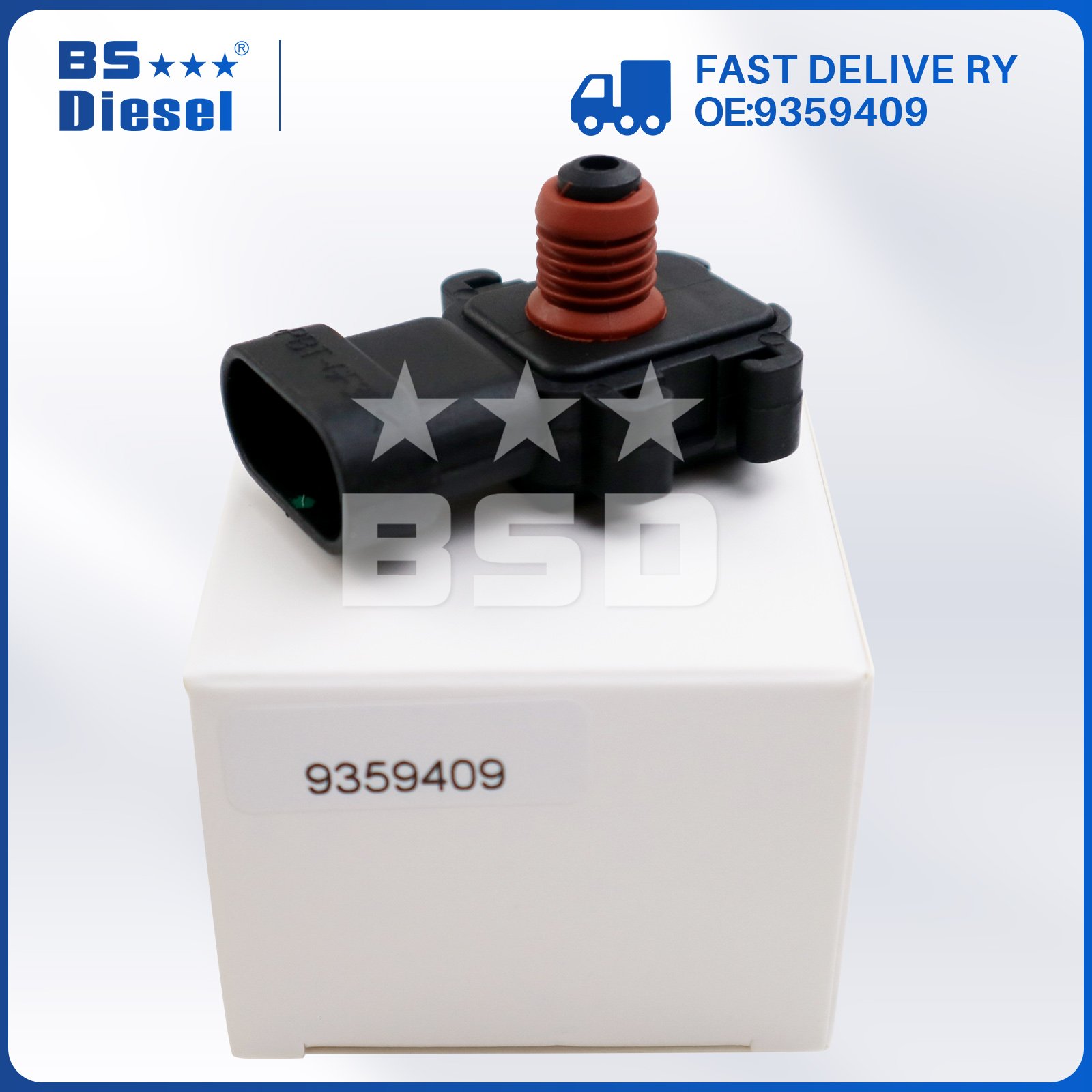Auto Sensors Manifold Absolute Pressure Sensor 16187556 MAP Sensor 9359409 for Chevrolet Cadillac Buick