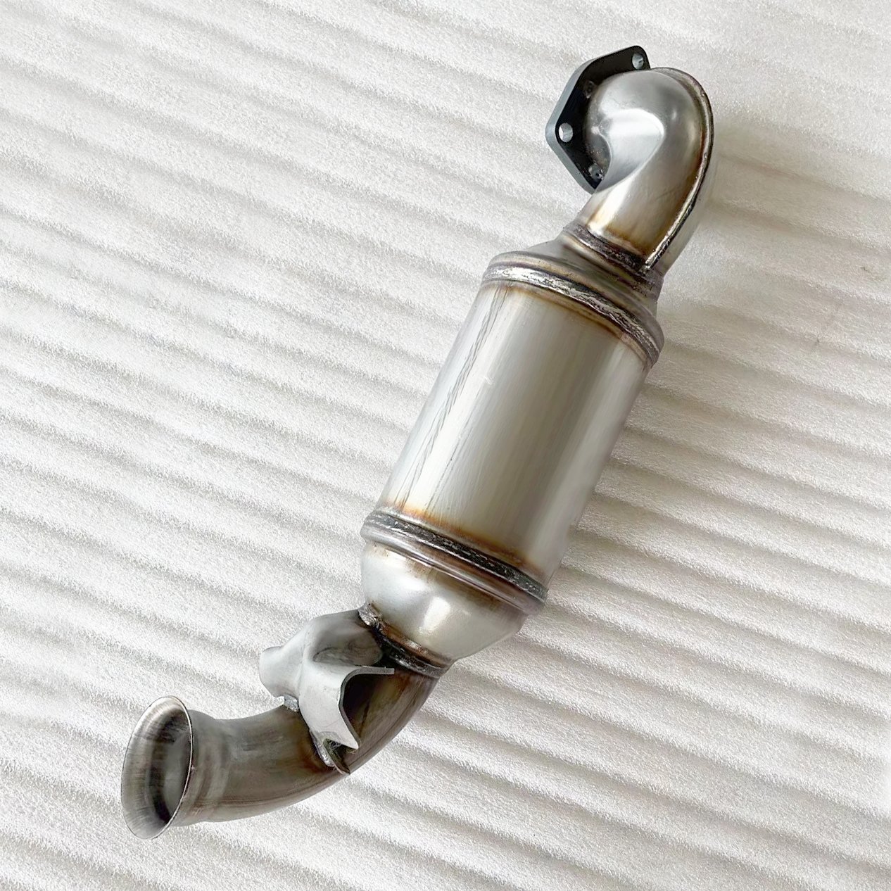 Exhaust Pipe Wholesale Exhaust Catalytic Converter for Mini CooperS R55 R56 R57 2006-2013 1.6T Ceramic Catalytic Converter