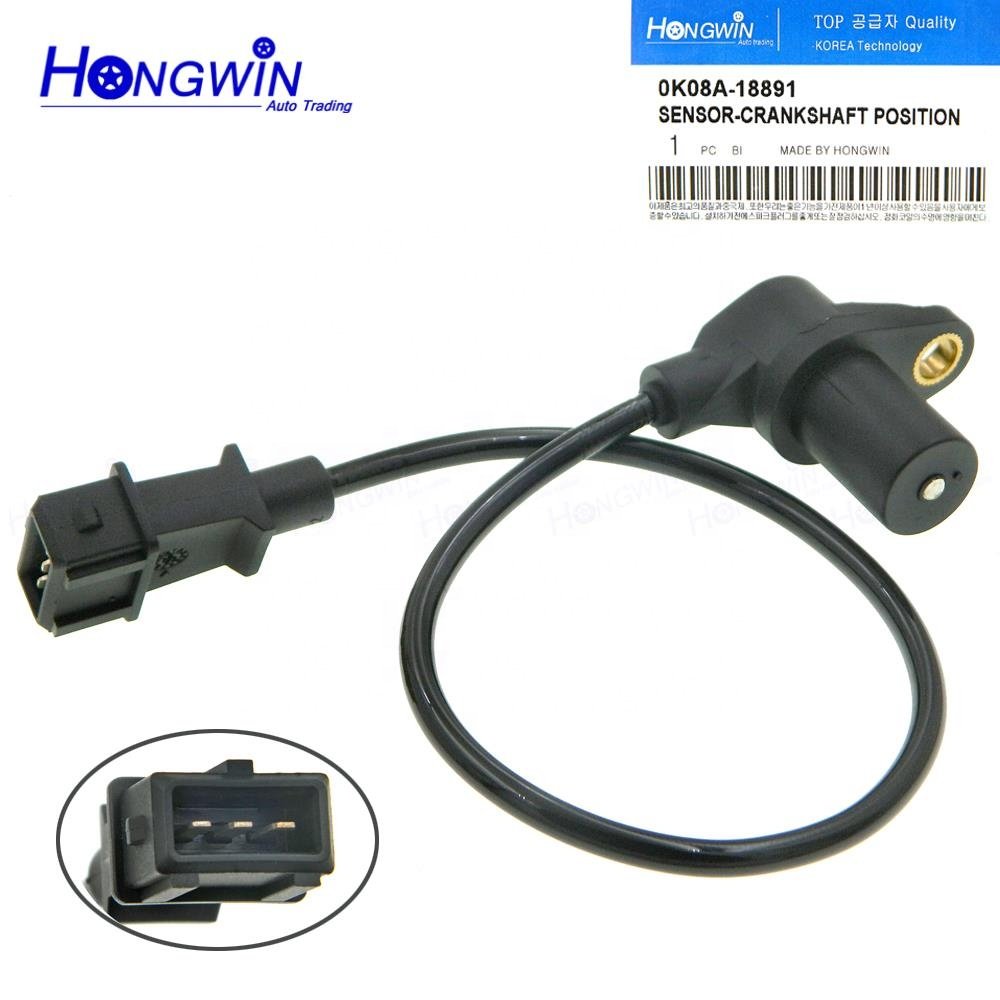 Genuine No.:0K08A-18891 Crankshaft Position Sensor for Kia Sportage 2.0L 1994-2004 OK08A-18891 2.0L DOHC L4 16V, ENG.CODE "FED"