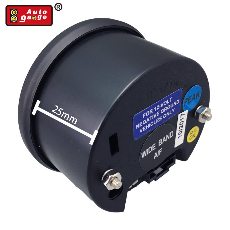 Hot Selling 60mm EVO Wideband Gauge With LED Display LCD New Used Condition 12V Voltage for Honda Hyundai Trucks