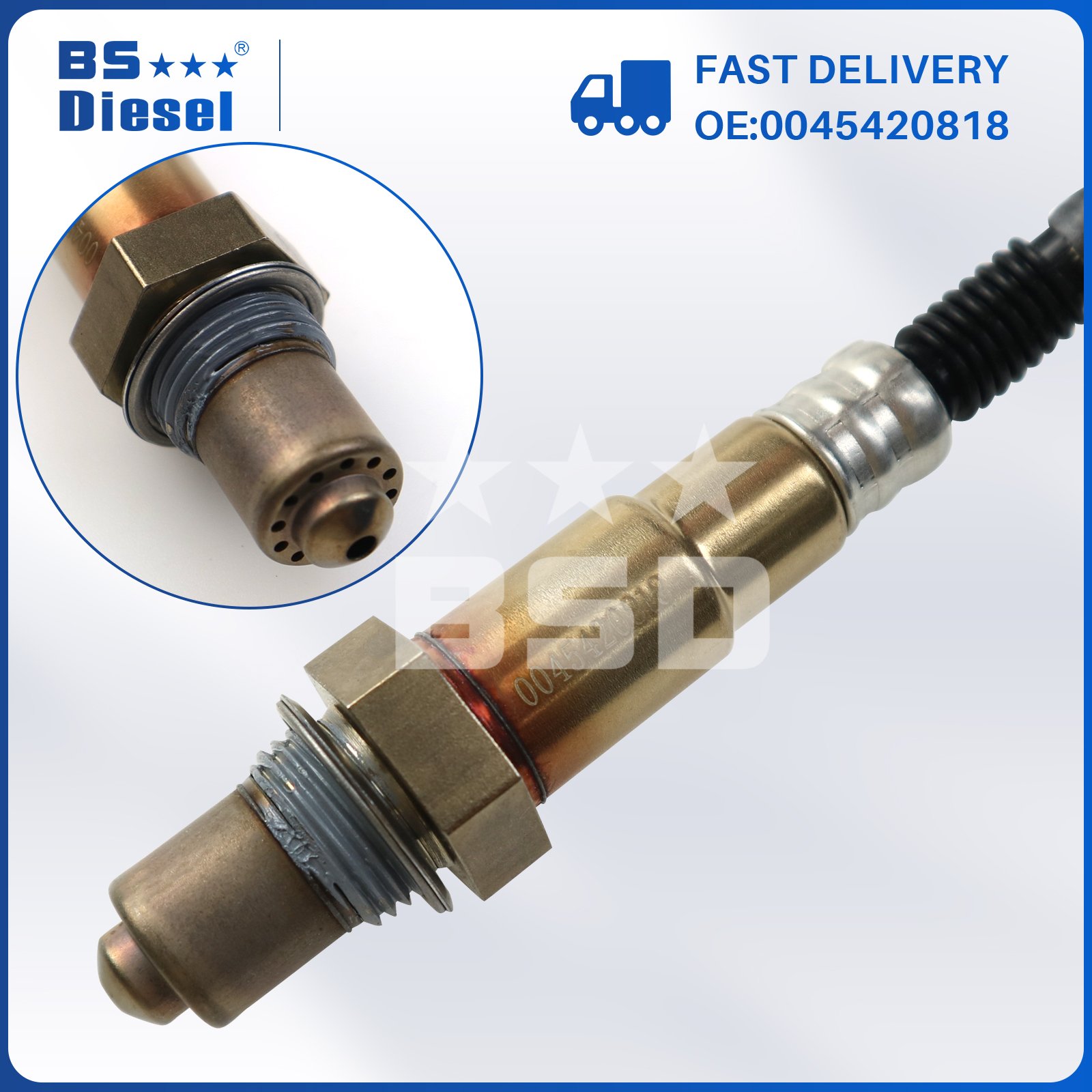 Auto Spare Parts Lambda Probe O2 Sensor 0045420818 Oxygen Sensor for MB C300 CL550 E350 GL450 ML550 R350 S450