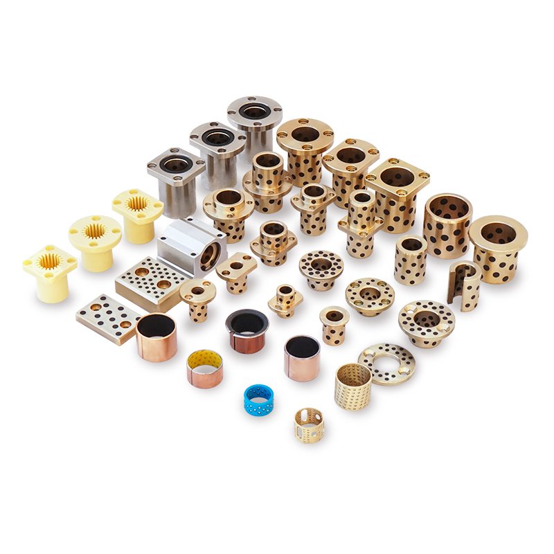 Flanged Oilite Bush JDB Flange Linear Sliding Bearing Graphite Bronze Bushing