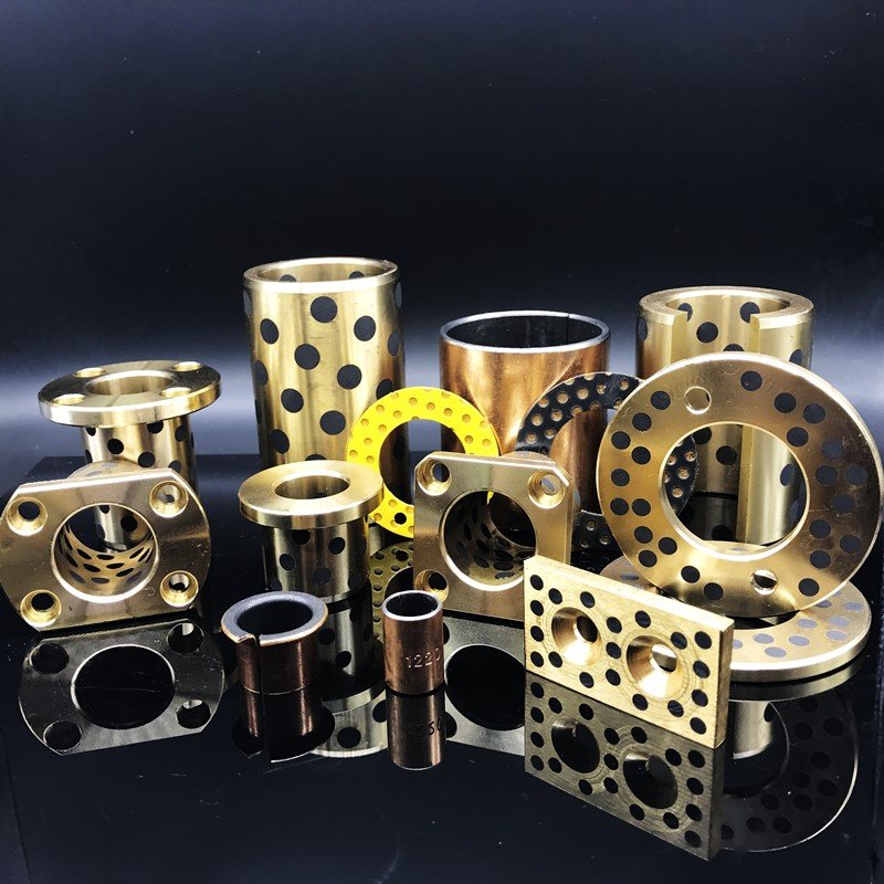 Flanged Oilite Bush JDB Flange Linear Sliding Bearing Graphite Bronze Bushing