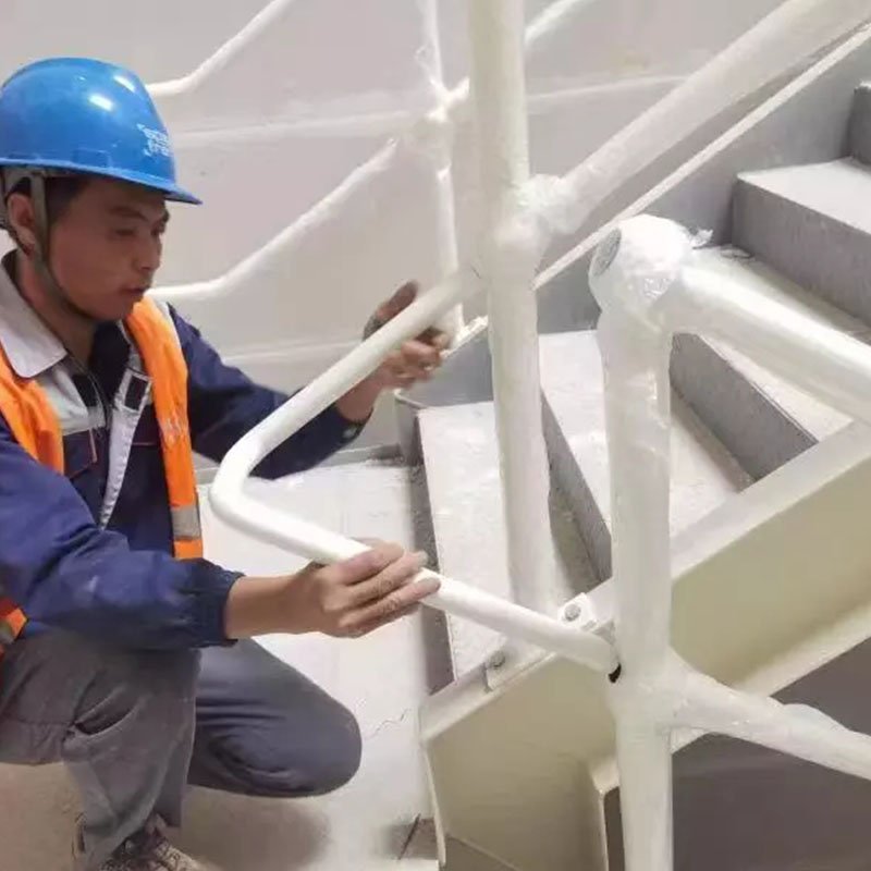 New Designs Simple Steel Handrail Stainless Outdoor Stair Handrail for Construction Site