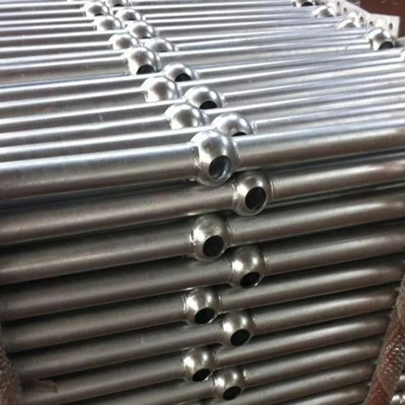 New Designs Simple Steel Handrail Stainless Outdoor Stair Handrail for Construction Site