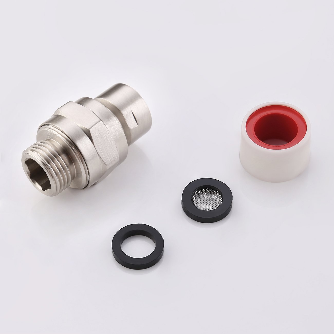 Universal Showering Component Shower Connector Ball Joint Solid Brass Adjustable Shower Arm Connector