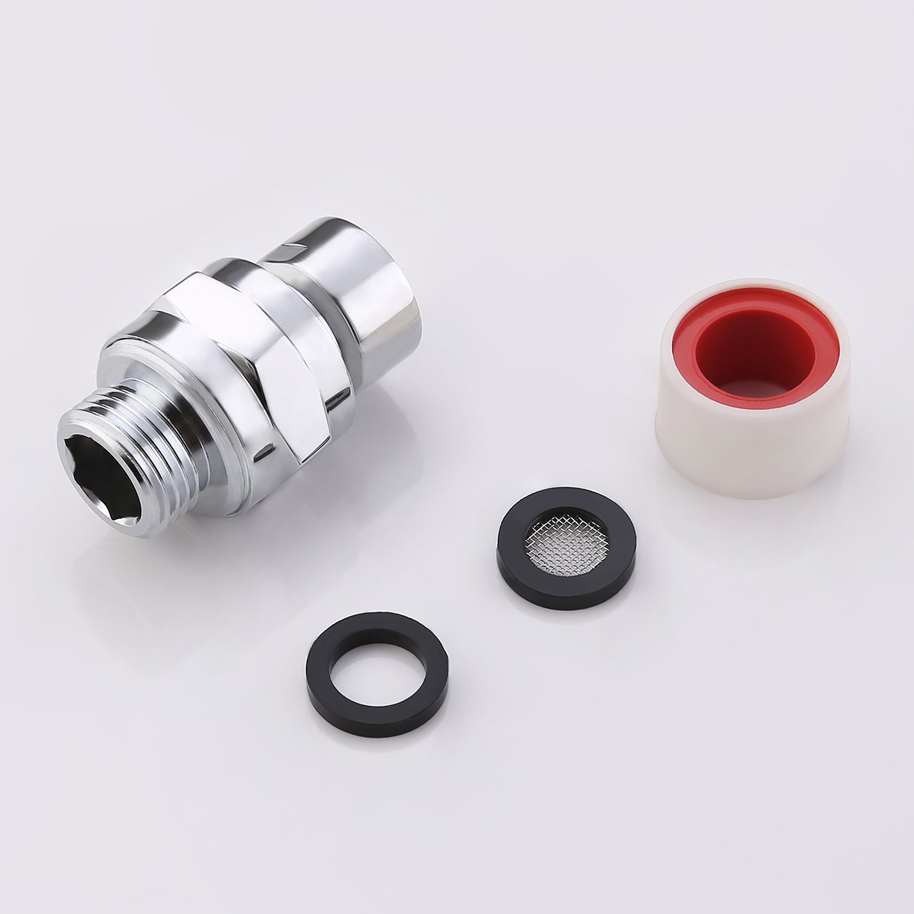 Universal Showering Component Shower Connector Ball Joint Solid Brass Adjustable Shower Arm Connector