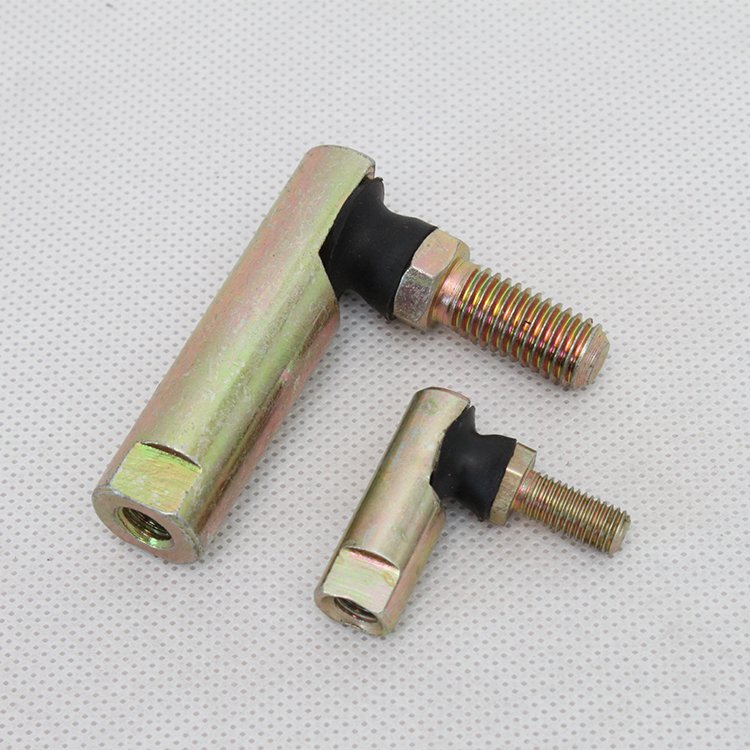 Steel Yellow Zinc Plated QI Adjustable Quick Release Swivel Linkage Ball Joint