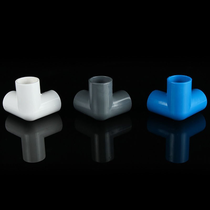 Three Ways PVC Pipe Connectors Garden Irrigation Ball Valve Tee Elbow Union Connector Cross Joints Aquarium Tube Adapter