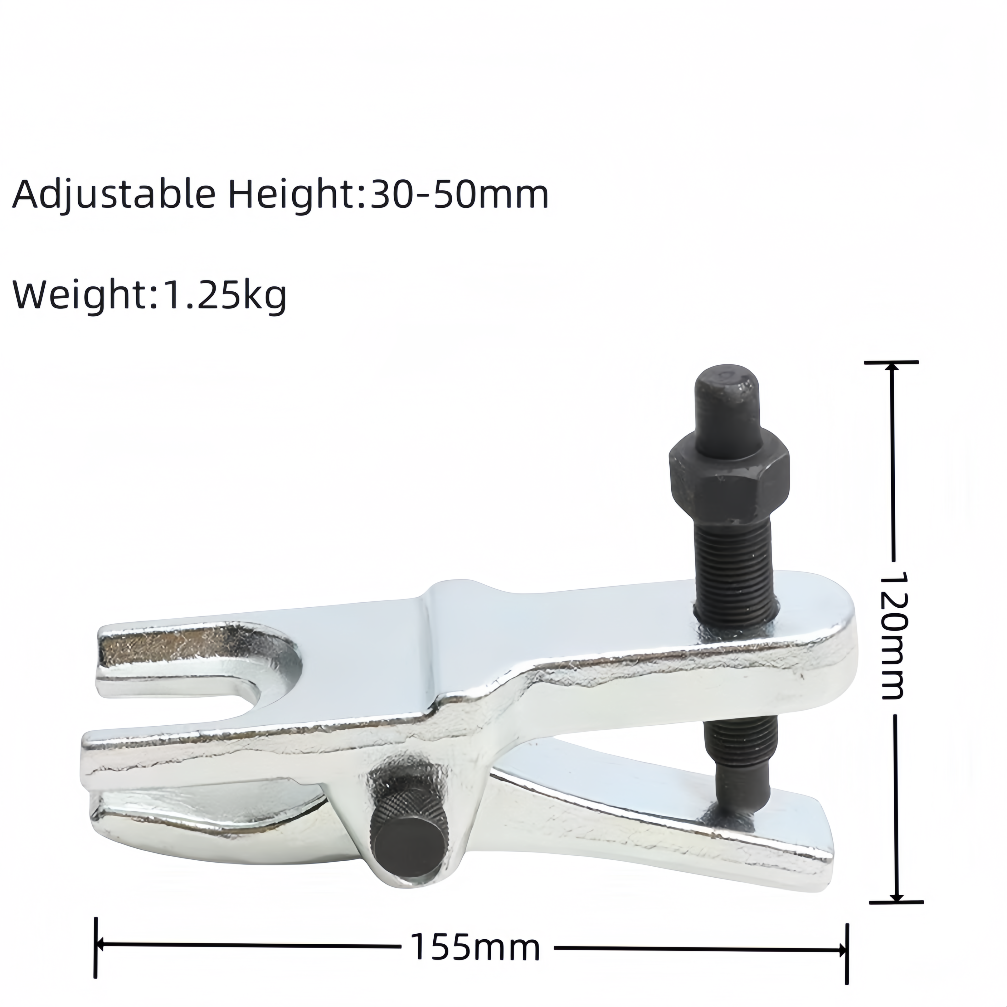 Adjustable Auto Repair Ball Head Extractor Universal Ball Joint Separator Removal Tool for Vehicle Use