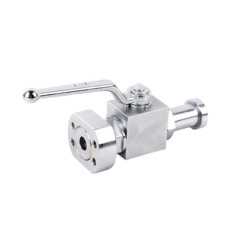 BKH-SAE-210-D/S 410Bar MKH-SAE-420 One End SAE Integral Flange Water Media With 6000PSI Separate Flange Joint Ball Valve