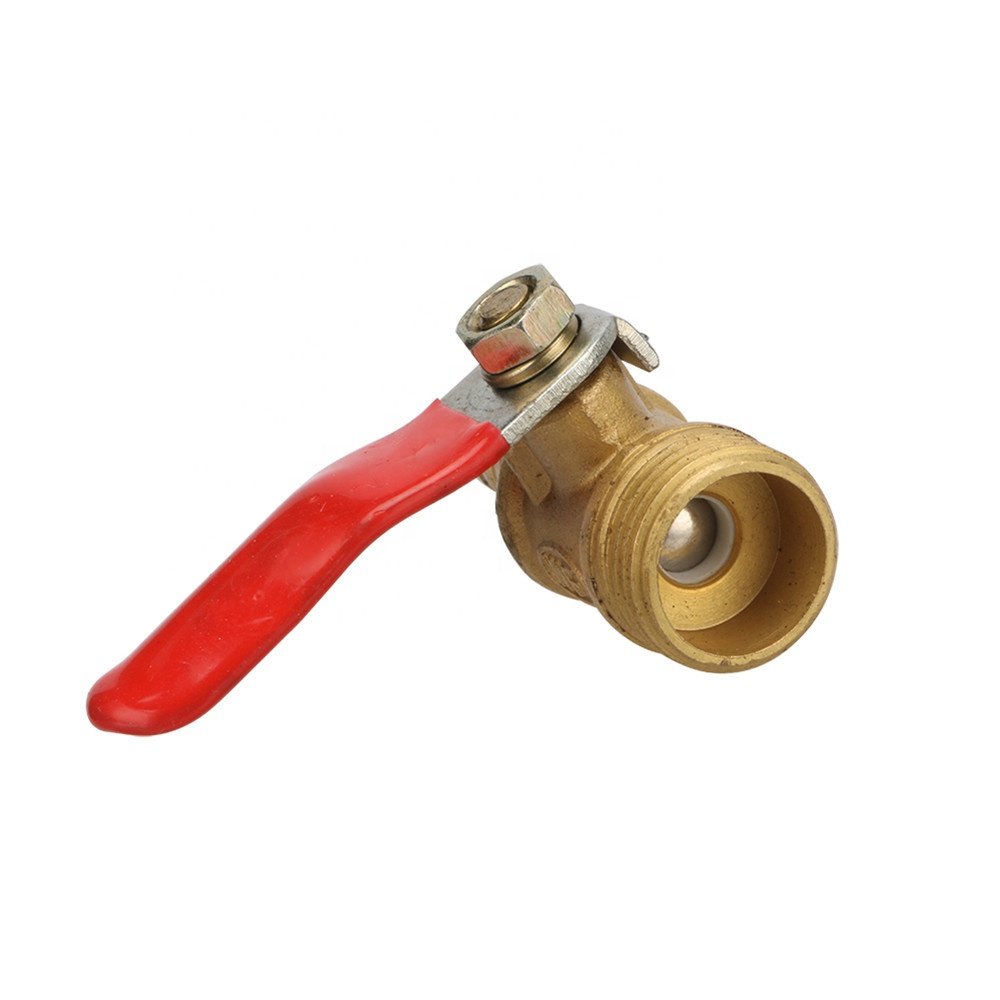 Brass Barbed 3/8" Male Thread to 8mm Hose Pipe Connector Joint Oil Gas Pipe Fittings Ball Valve