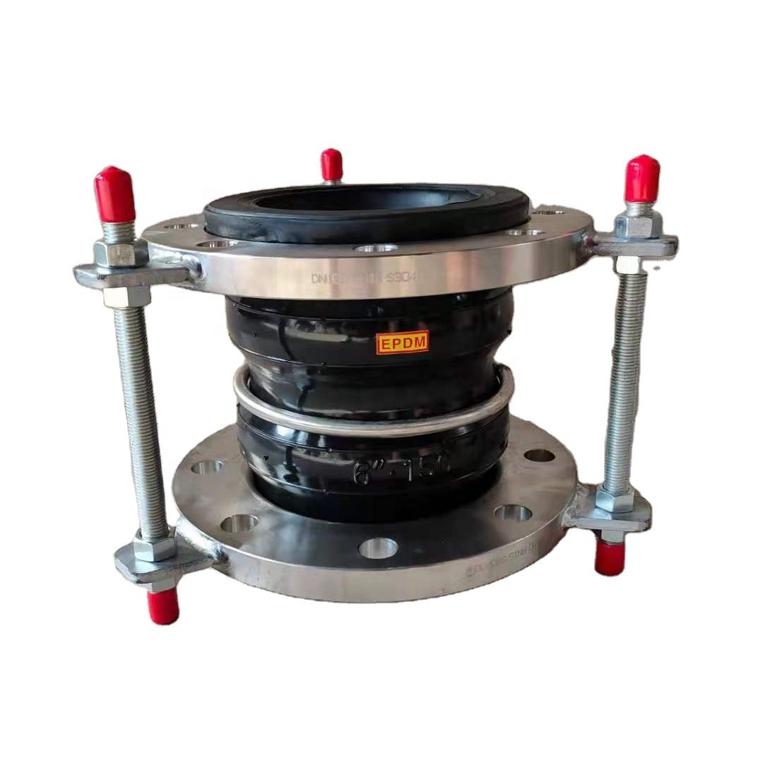 Union Type and Stainless Steel Material Double Ball Rubber Joint