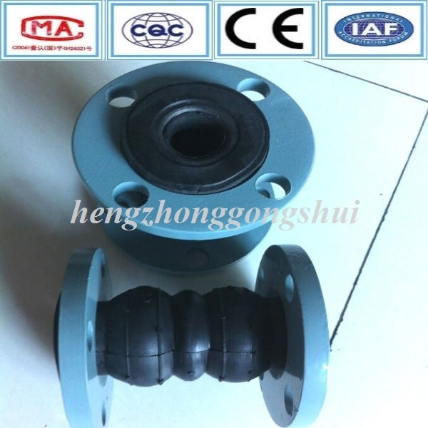 Union Type and Stainless Steel Material Double Ball Rubber Joint