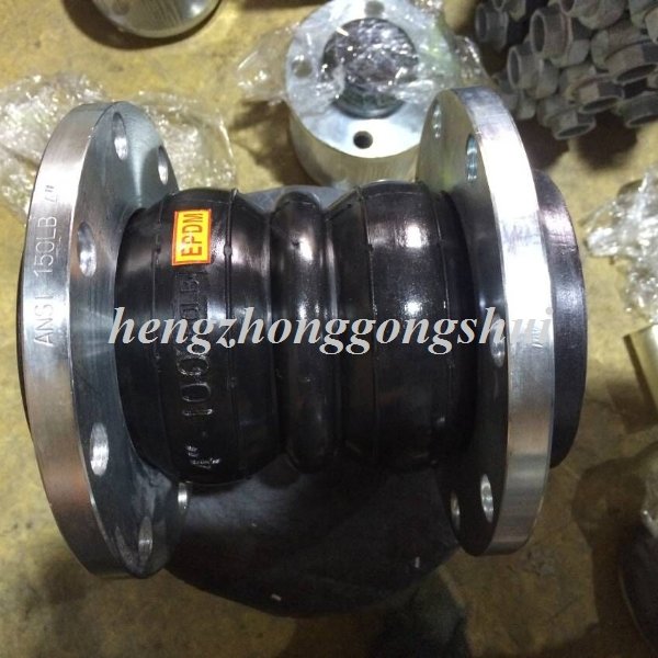 Union Type and Stainless Steel Material Double Ball Rubber Joint
