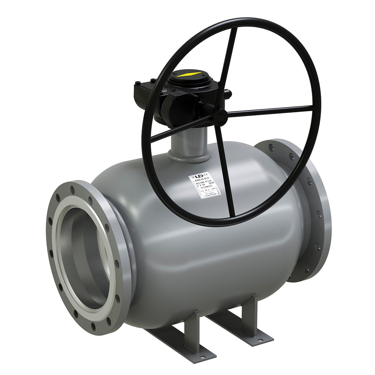 Fully Welded LD Ball Valve Flange/flange Full Bore
