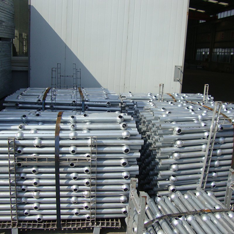 2024 Modern Industrial Galvanized Platform Safety Balustrades Pope Stanchion Handrails Support for Outdoor Villa Hotel Apartment