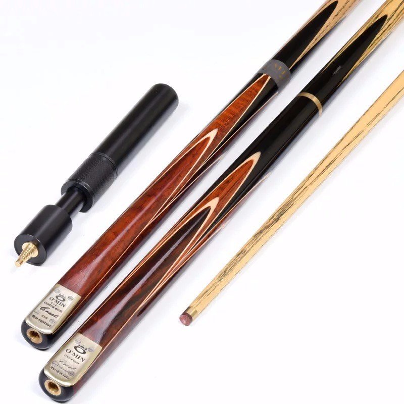 Factory Sales Best Quality 3/4 Joint Cue Ash Wood Snooker Cue 9-13mm Tip CL-SC004 Hand Made Billiard Cue