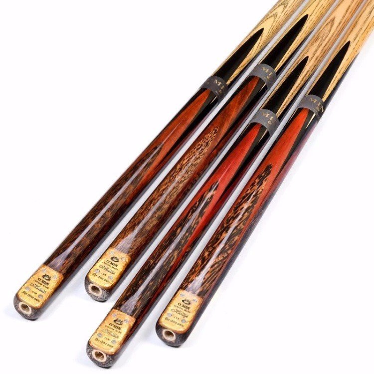 Factory Sales Best Quality 3/4 Joint Cue Ash Wood Snooker Cue 9-13mm Tip CL-SC004 Hand Made Billiard Cue
