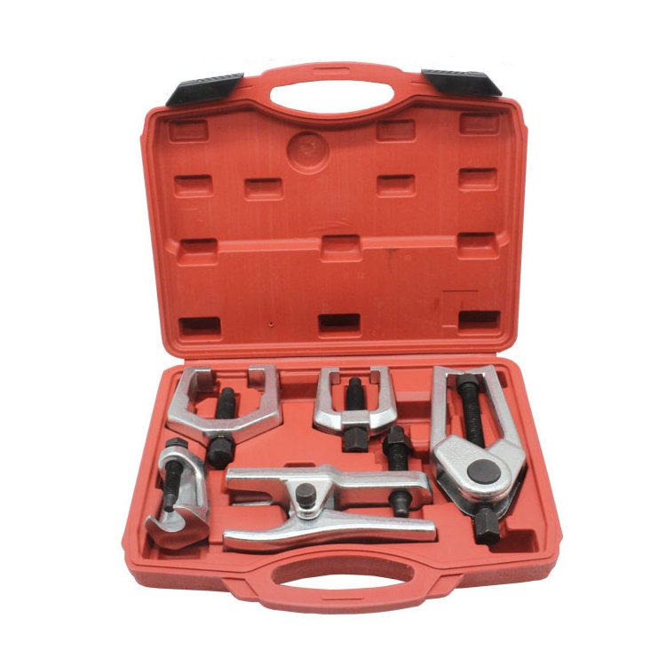 5pcs Ball Joint Separator, Pitman Arm Puller, Tie Rod End Tool Set, Splitter Removal Kit