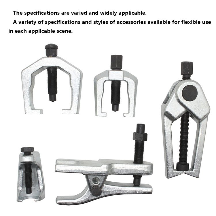 5pcs Ball Joint Separator, Pitman Arm Puller, Tie Rod End Tool Set, Splitter Removal Kit