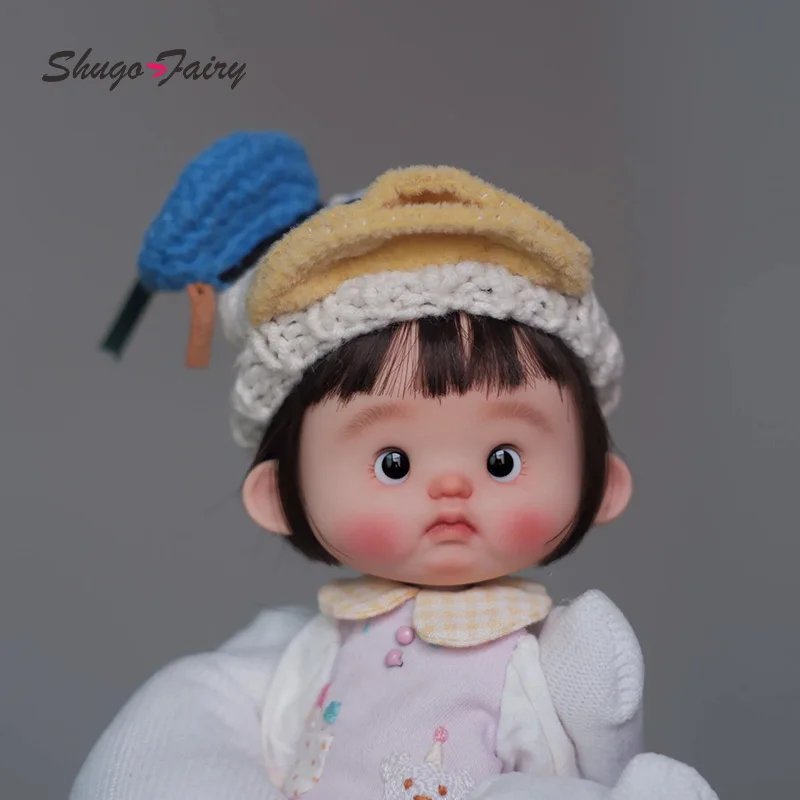 PreOrder XiaoPangpi Bjd Doll 1/8 XiaoCong1 OB11 Blythe Qbaby Reborn SuperCute SoothBigHead Figure Ball Jointed Dolls ShugaFairy