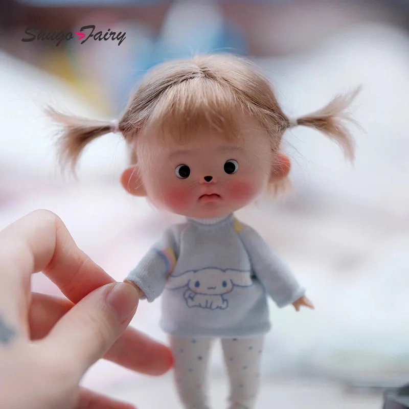 PreOrder XiaoPangpi Bjd Doll 1/8 XiaoCong1 OB11 Blythe Qbaby Reborn SuperCute SoothBigHead Figure Ball Jointed Dolls ShugaFairy