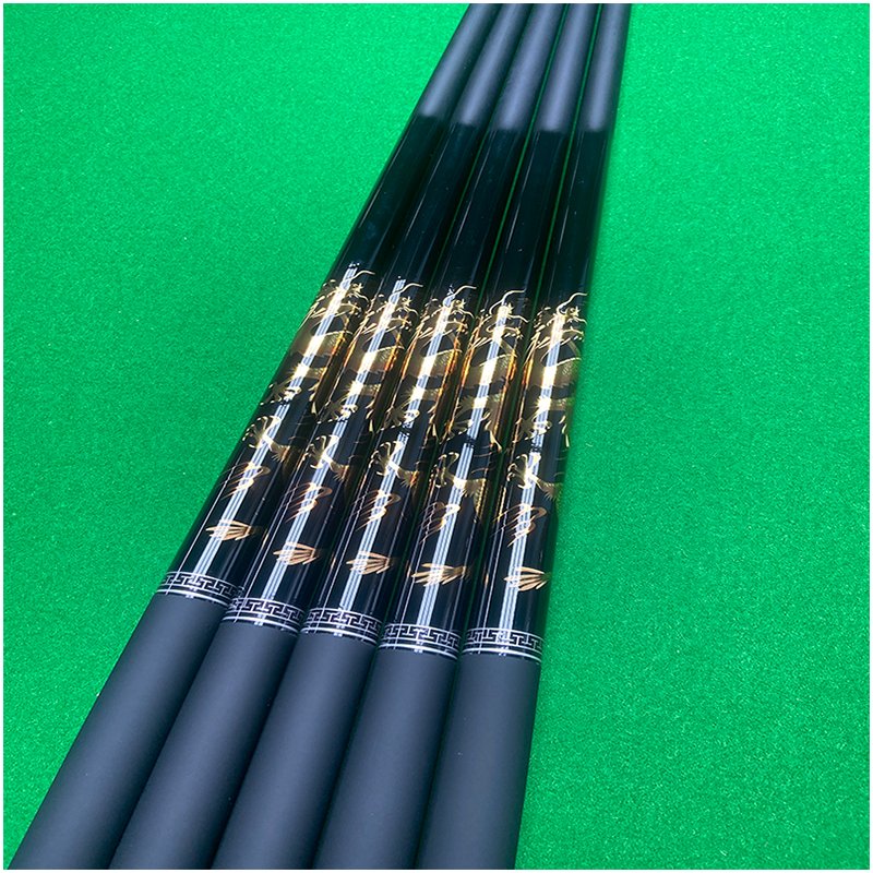 NAIPNI Real Carbon Fiber Top Quality 10mm Tip,Single Cue Pool Cue