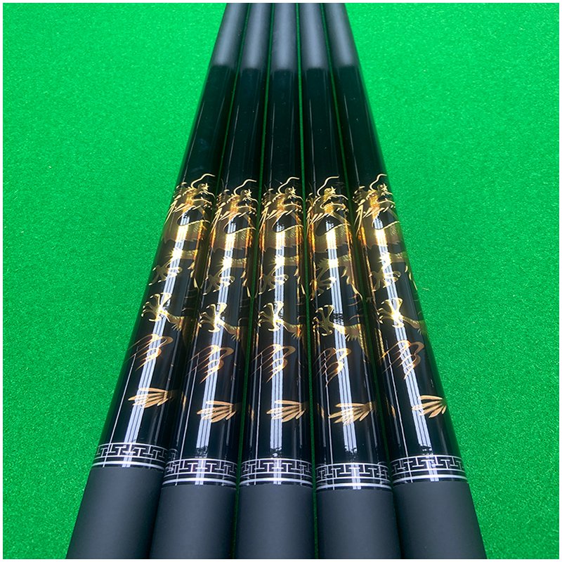 NAIPNI Real Carbon Fiber Top Quality 10mm Tip,Single Cue Pool Cue