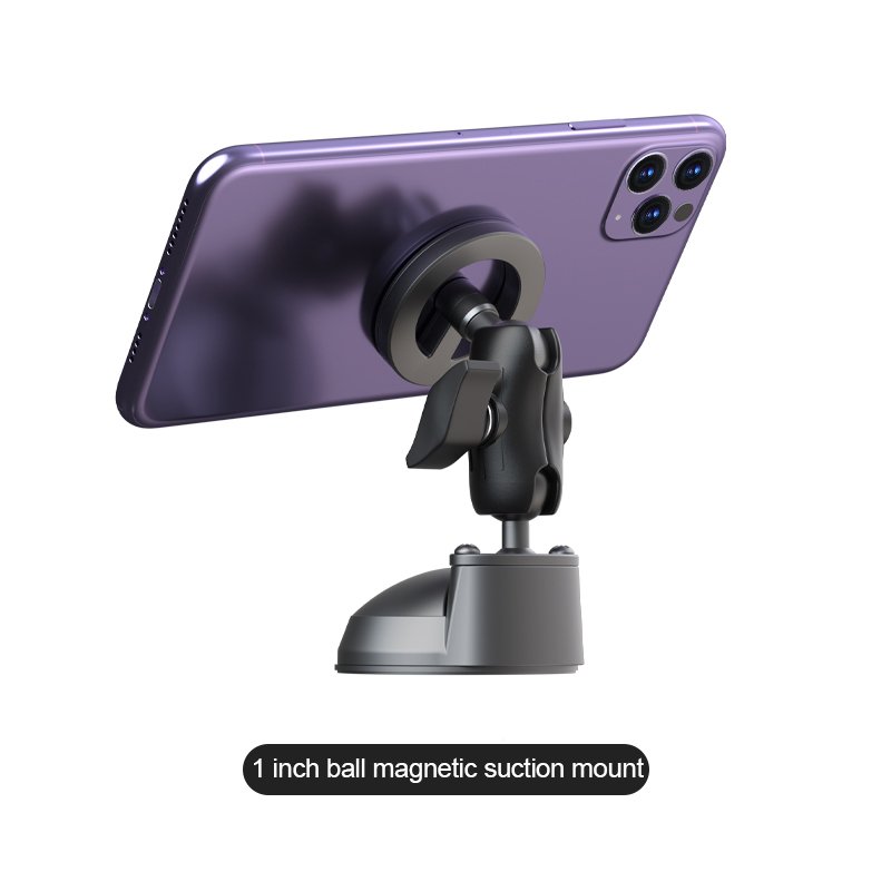 Stronger Magnet 20mm 1 Inch Aluminum Ball Magnetic Phone Mount Holder for Cars Trucks Off-Road Dash Mounting System