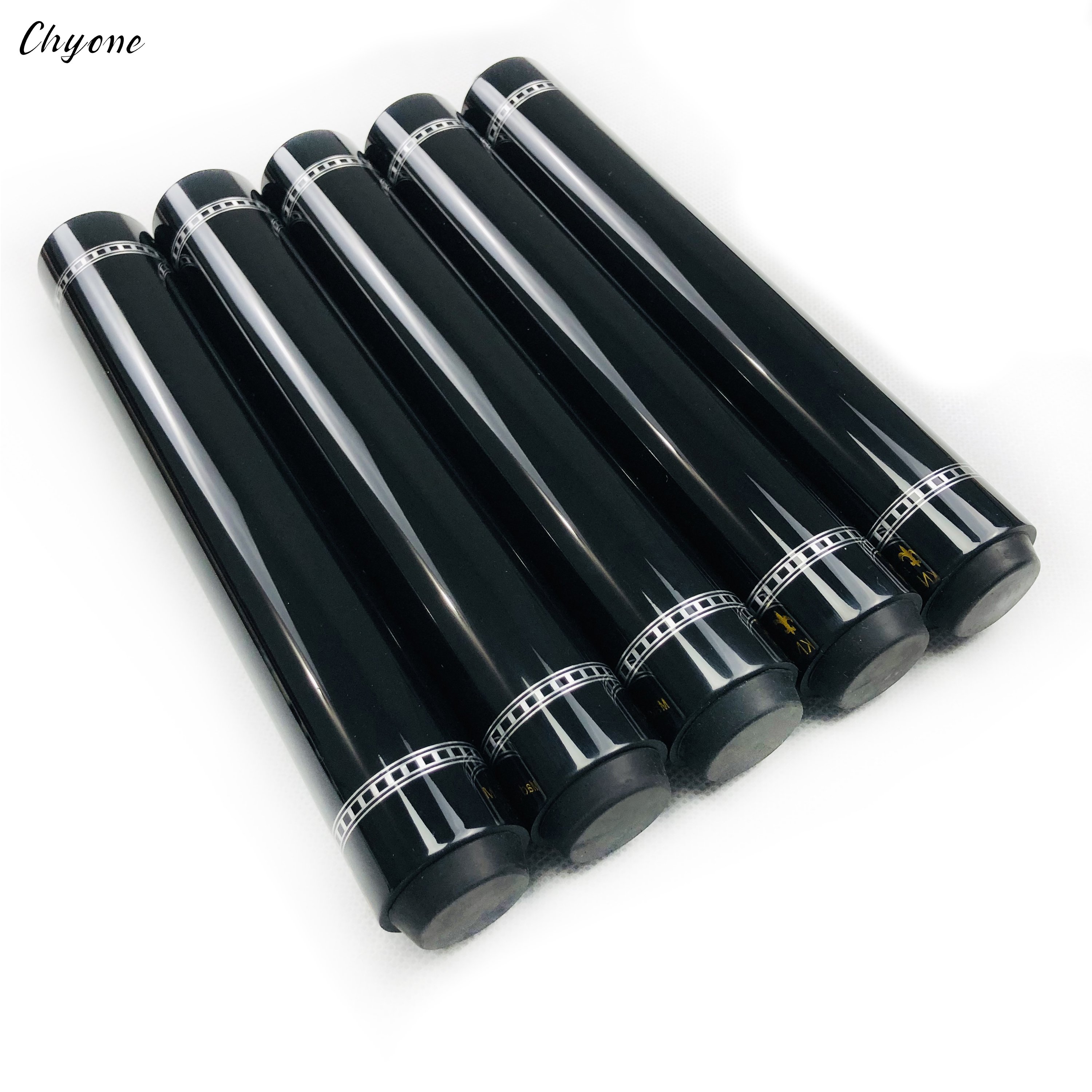 Pool Cue Extension Chyone Custom 8inch / 10inch Black Ebony Wood Quick Release Billiard Cue Extensions Carom Cue Extensions