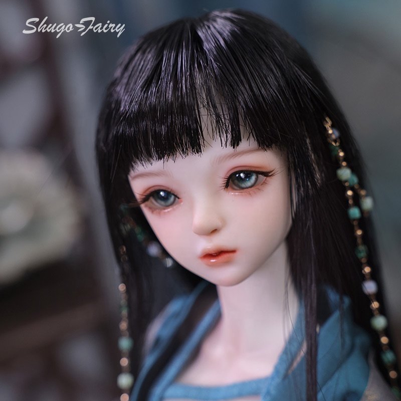 Shuga Fairy Celia 1/4 BJD Doll - Tea Room Casual Style Fashion Ball Jointed Doll with Big Boobs Bjd Doll Full Set Bjd 1/4 Toys