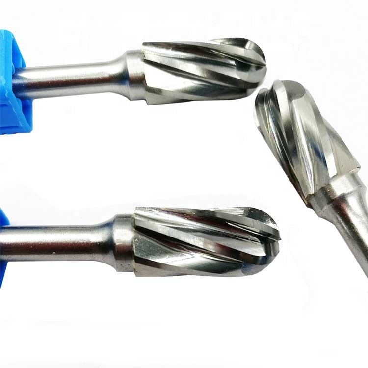 Tungsten Rotary Burrs Aluminum Tooth Cut Carbide Burr