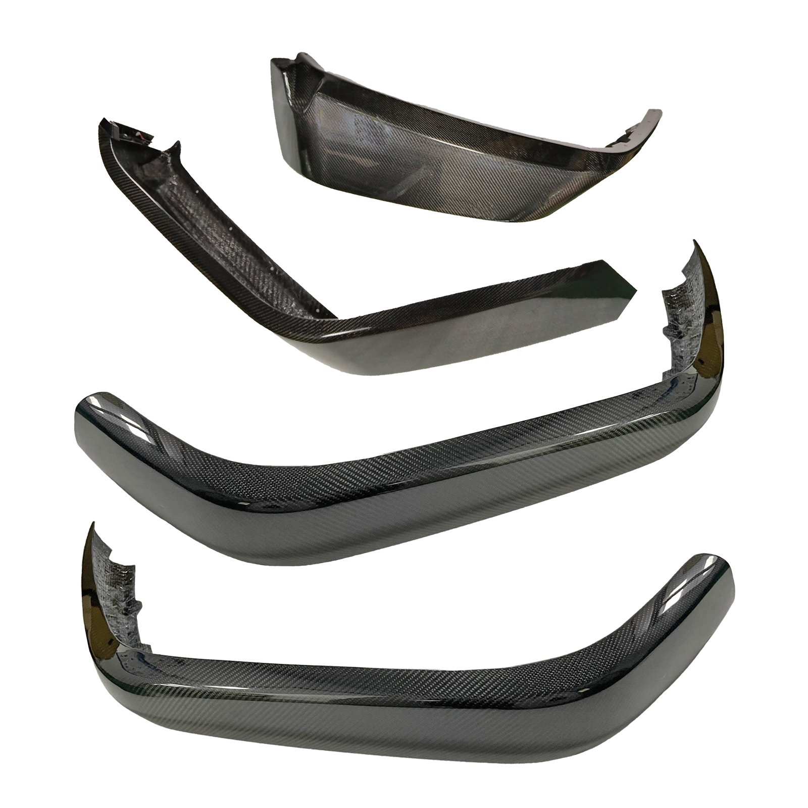 Carbon Fiber Fender Flares for 2018-UP Jeep Wrangler JL Front & Rear Carbon Fiber Fenders
