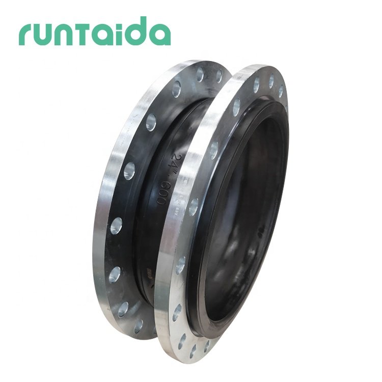 Factory Direct Sale Epdm Nbr Single Sphere Flexible Flange Connector Sambungan Karet Expans Rubber Joints