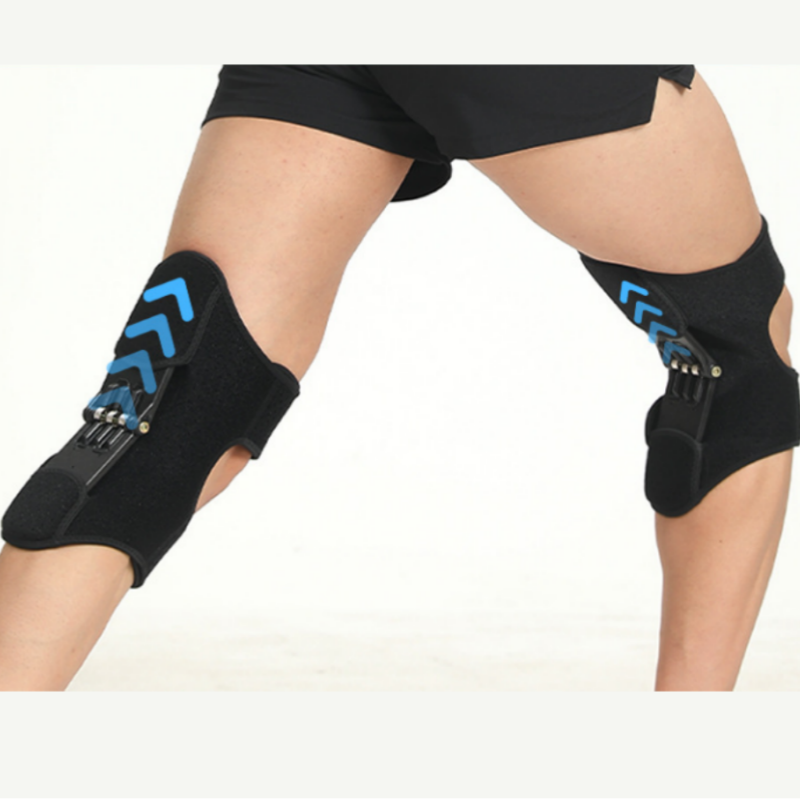 Adjustable Knee Boosters Joint Spring Sports Protector Patella Stabilizer Knee Brace Support