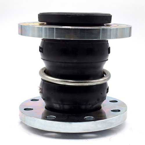 Bellow Flexible Connect China Manufacture Flange Soft Connector Shock Absorber Rubber Expansion Joints Double Ball