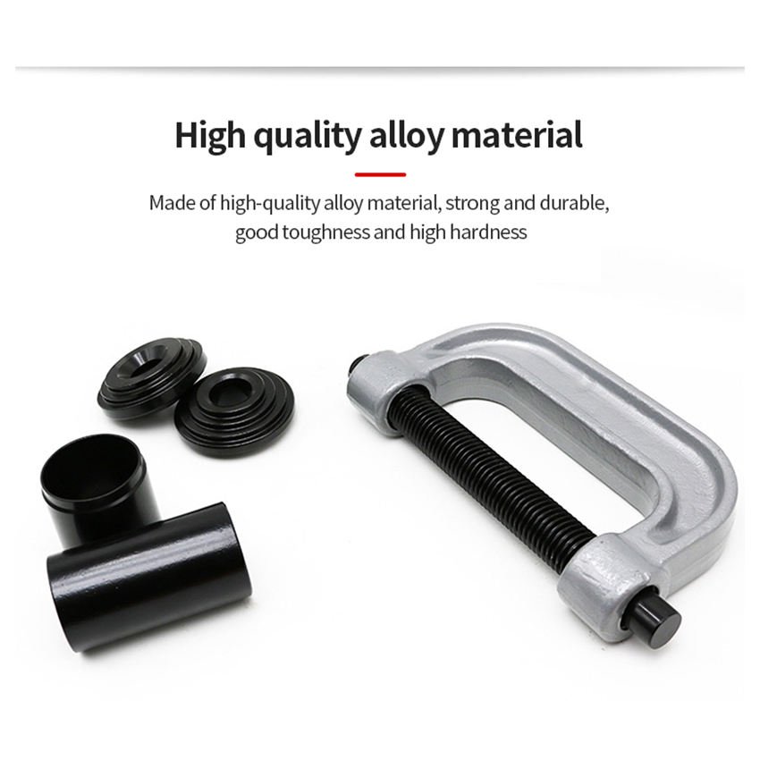 21 Pcs Master Adaptor Set with C-Press Ball Joint Service Kit Removal Tool Kit Ball Head Bearing Puller Set